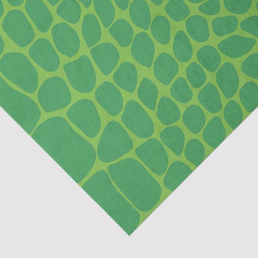 Papier Mousseline Chic Serin vert (Détail)