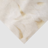 Papier Mousseline Chic Western Gold White Cream Cowhide (Détail)