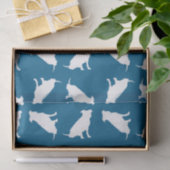 Papier Mousseline Chien Baby shower Pit Pitbull Blue Boy (Cadeau)