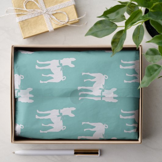 Papier Mousseline Chien Basenji Chien Chien Puppy (Cadeau)