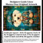 Papier Mousseline Chien Blanc Comme Un Pays Gentleman DK6LF Découpag