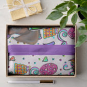 Papier Mousseline Chien Boxer (Cadeau)