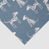 Papier Mousseline Chien dalmate (Détail)