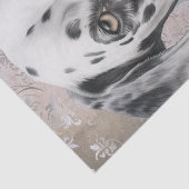 Papier Mousseline Chien dalmate (Détail)