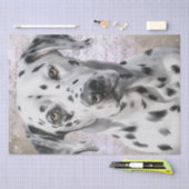 Papier Mousseline Chien dalmate (Artisanat)