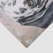 Papier Mousseline Chien dalmate (Détail)