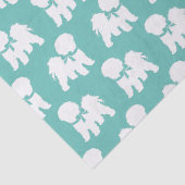 Papier Mousseline Chien de Bichon Frise Puppy (Détail)