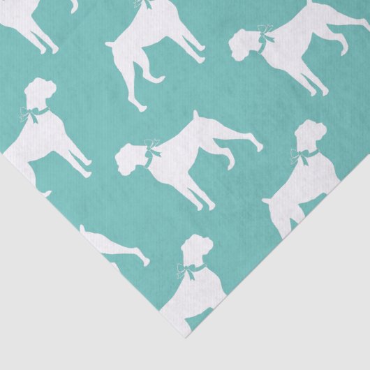 Papier Mousseline Chien de boîte Chien chiot (Détail)