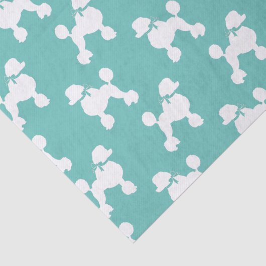 Papier Mousseline Chien de caniche Français (Détail)