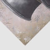 Papier Mousseline Chien de canne à vapeur (Détail)