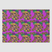 PAPIER MOUSSELINE CHIEN DE CHIEN ROUGE (Recto)