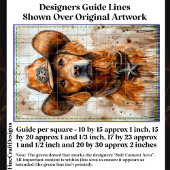 Papier Mousseline Chien de l'Ouest sauvage, Golden Retriever DD2 Déc