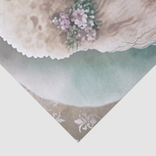 Papier Mousseline Chien de poule (Détail)