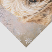 Papier Mousseline Chien de Terrier roux à couche molle (Détail)