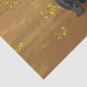 Papier Mousseline Chien du Labrador jaune rouge renard (Détail)