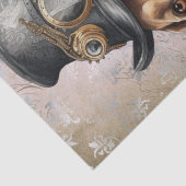 Papier Mousseline Chien du Labrador Steampunk (Détail)