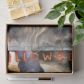 Papier Mousseline Chien du Yorkshire Terrier d'Halloween (Cadeau)