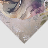 Papier Mousseline Chien floral Dachshund (Détail)