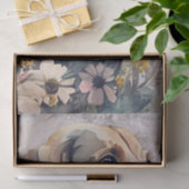 Papier Mousseline Chien floral Dachshund (Cadeau)