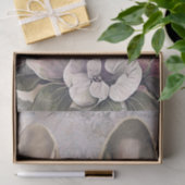 Papier Mousseline Chien floral français de Bulldog (Cadeau)