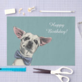 Papier Mousseline Chien mignon de chiwawa avec anniversaire de la (Artisanat)