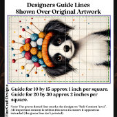 Papier Mousseline Chien noir et blanc, Casquette à bille de fer CY1 