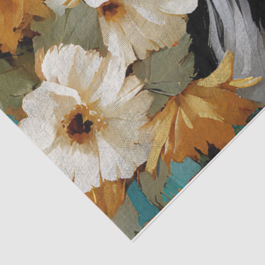 Papier Mousseline Chien papillon (Détail)