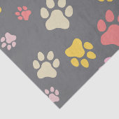 Papier Mousseline Chien Paws - Kellen (Détail)