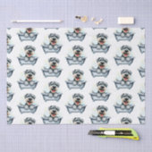 Papier Mousseline Chien Schnauzer (Artisanat)