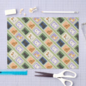 Papier Mousseline Chiens (Artisanat)