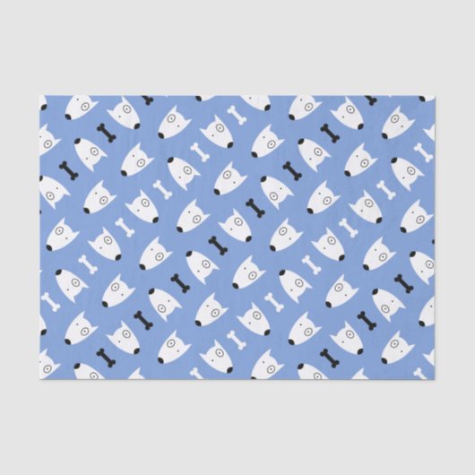 Papier Mousseline Chiens (Recto)
