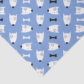 Papier Mousseline Chiens (Détail)