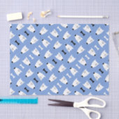 Papier Mousseline Chiens (Artisanat)