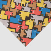 Papier Mousseline Chiens (Détail)