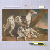 Papier Mousseline Chiens de Dalmatie (par James Ward) (Artisanat)
