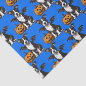 Papier Mousseline Chiens de Halloween (Détail)