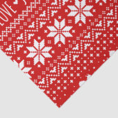 Papier Mousseline Chiens de Noël des Westis de Noël des Terriers bla (Détail)