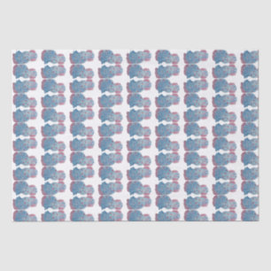 Papier Mousseline Chiens du Staffordshire Peints à la main