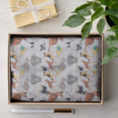 Papier Mousseline Chiens Et Chats Cutes Design Motif (Cadeau)