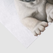 Papier Mousseline Chiens français de Bulldog mignons à deux (Détail)