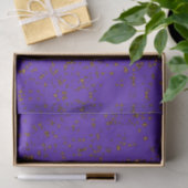 Papier Mousseline Chihuahua Chien mauve Arrière - plan Yellow Stars (Cadeau)