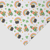 Papier Mousseline Child's Coloring Style Fun St Patrick's Day (Détail)