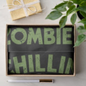 Papier Mousseline Chillin Avec Mes Zombies Halloween Garçons Enfants (Cadeau)