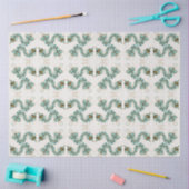 Papier Mousseline Chimera - Peacock Seahorse Tissus Paper (Artisanat)