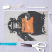 Papier Mousseline Chimp Business1 (Artisanat)