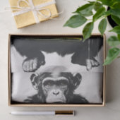 Papier Mousseline Chimp Business5 (Cadeau)
