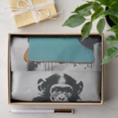 Papier Mousseline Chimp Business7 (Cadeau)