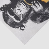 Papier Mousseline Chimp Business9 (Détail)