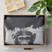 Papier Mousseline Chimp Business9 (Cadeau)