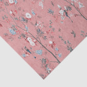 Papier Mousseline Chine rose Découpage chinois (Détail)